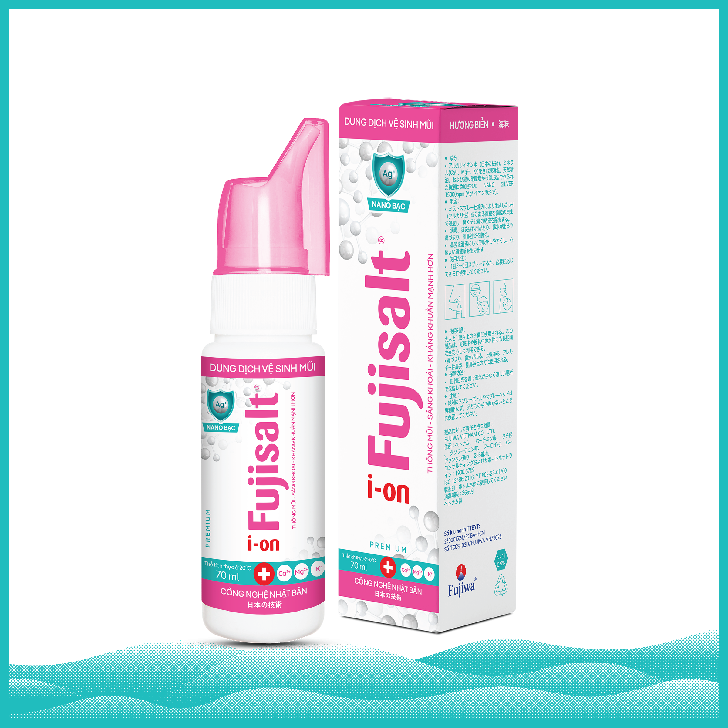 DUNG DỊCH VỆ SINH MŨI I-ON FUJISALT